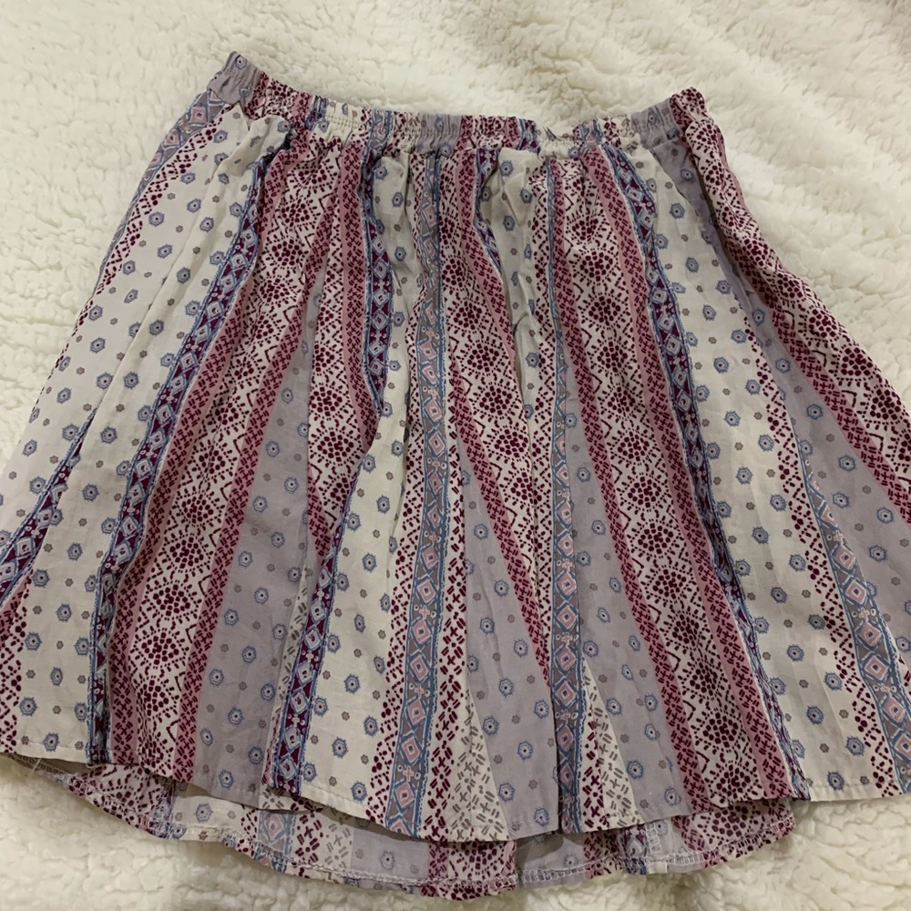Patterned skirt